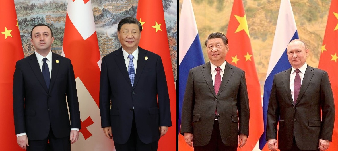 საქართველო და ჩინეთი, ჩინეთი და რუსეთი, როგორც სტრატეგიული პარტნიორები